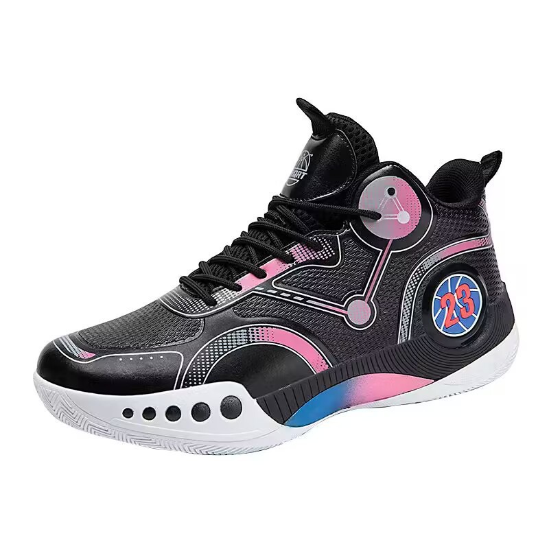 Jinjiang de alta calidad nuevos zapatos deportivos de caña alta zapatos de baloncesto para jóvenes de 6 a 18 años zapatos de baloncesto para adultos al por mayor