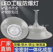 led防爆灯防爆工矿灯仓库厂房车间隧道泛光加油站顶棚消 防照明