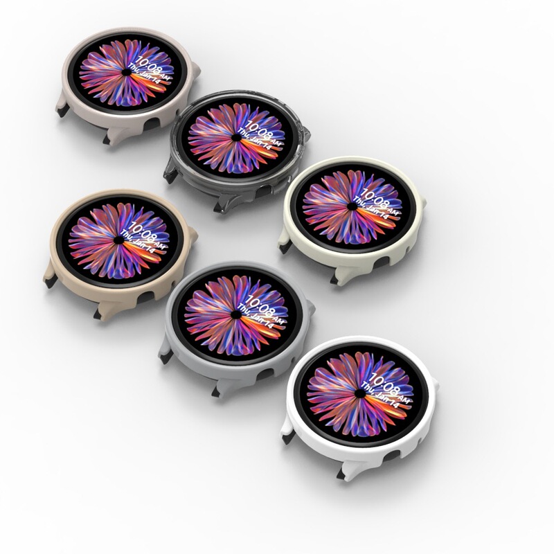 Suitable for Samsung Watch Active2 Pc Half-Cover Protective Case Active2 40/44mm Glossy Factory Wholesale