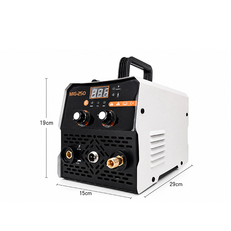 Máquina de soldadura eléctrica de mano pequeña para el hogar al por mayor transfronteriza 220V máquina de soldadura por puntos con pantalla digital inteligente de disipación de calor de hoja grande