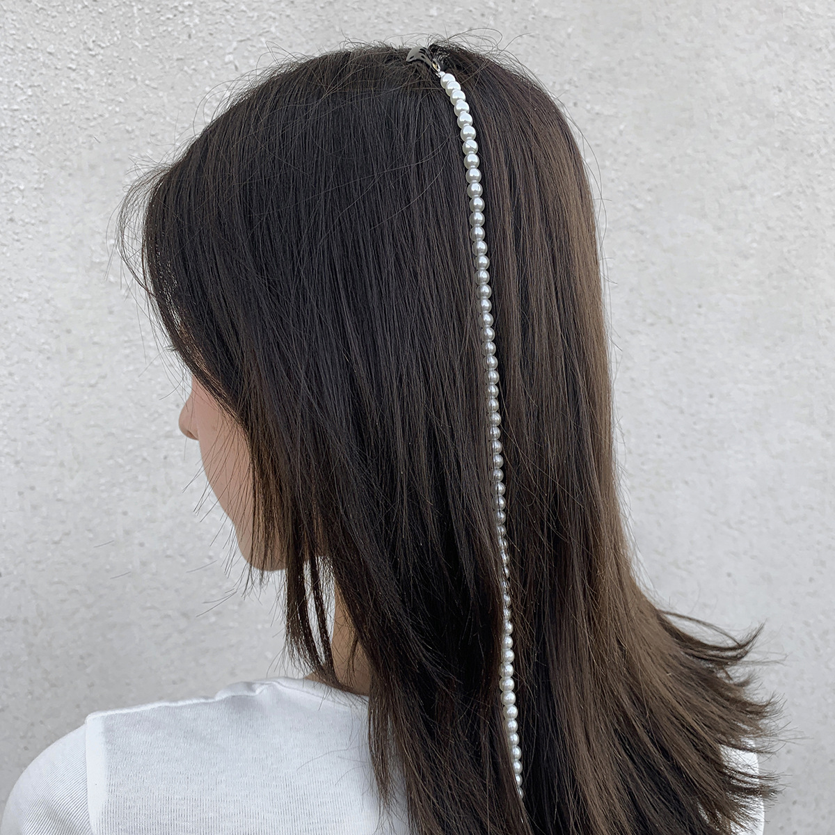 Fashion Geometric Imitation Pearl Braided Hair Accessories Wholesale Nihaojewelry display picture 24