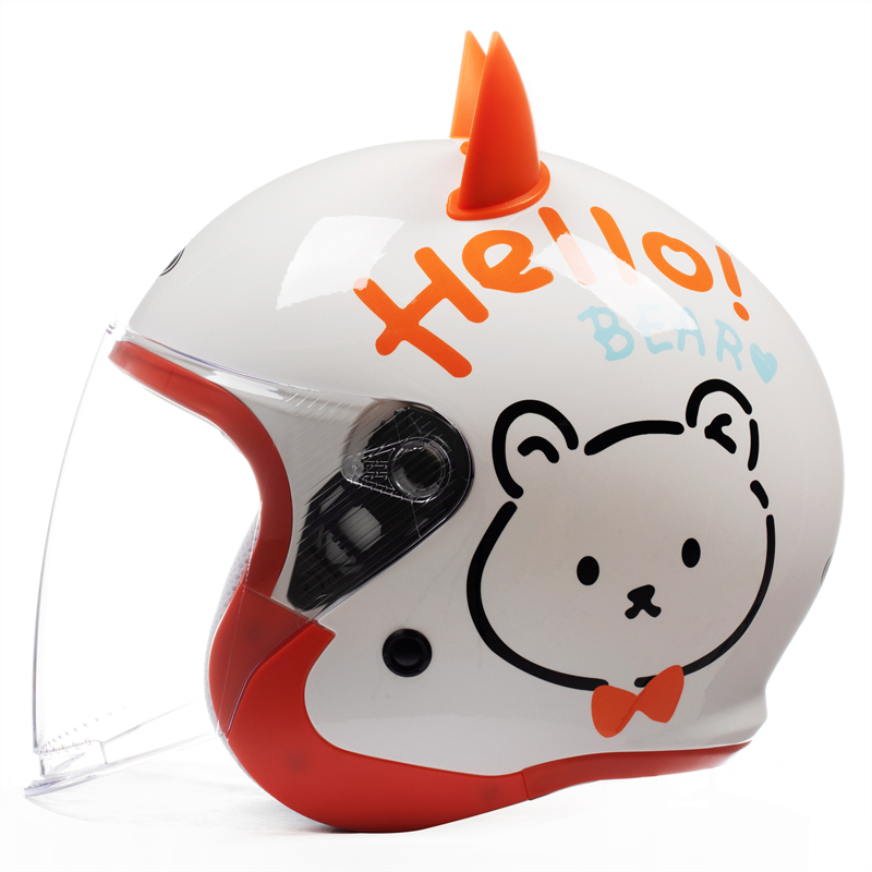 Summer Sunscreen Electric Motorcycle Helmet
