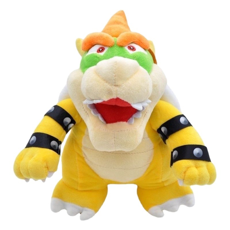 Muñeca de peluche de Mario, Bowser (Koopa) o Dragón de Fuego, venta caliente transfronteriza, producto relacionado con videojuegos, Super Mario, dinosaurio.