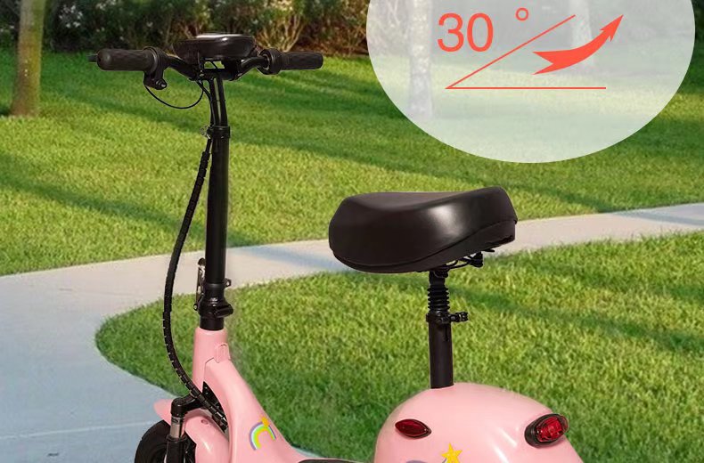 Suitable for Little Dolphin Electric Vehicle Mini Folding Men's and Women's Scooter Small Two-Wheel Battery Vehicle Lightweight Lithium Battery