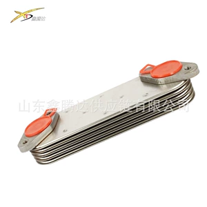 Mühərrik Radiator Yağ Soyuducusu 8-98712473-1 4Jj1 4Jk1 üçün