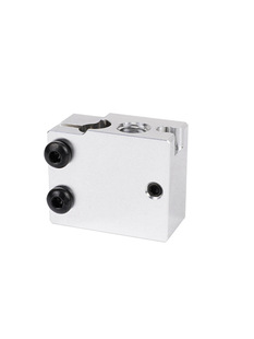 E3D Crater PT100 Heating Aluminum Block 3D Printer Accessories Extrusion Head Aluminum Alloy Heating Blanking Hot End
