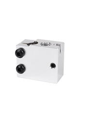 E3D火山口PT100加熱鋁塊3D打印機配件 擠出頭鋁合金髮熱下料熱端