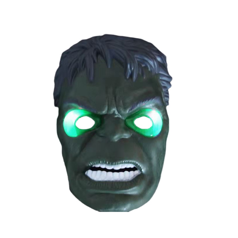 Máscara luminosa infantil Spider-Man Capitán América Batman Iron Man Hulk Batman Avengers