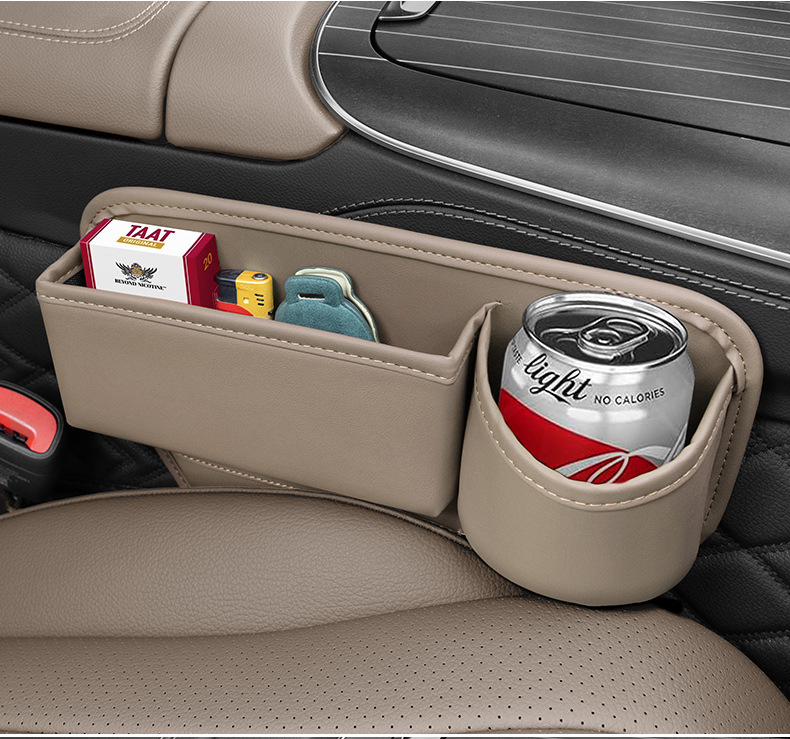 Cross-border Car Water Cup Holder Gap Storage Box Multifunctional Storage Box Car Seat Gap Plug Storage Box