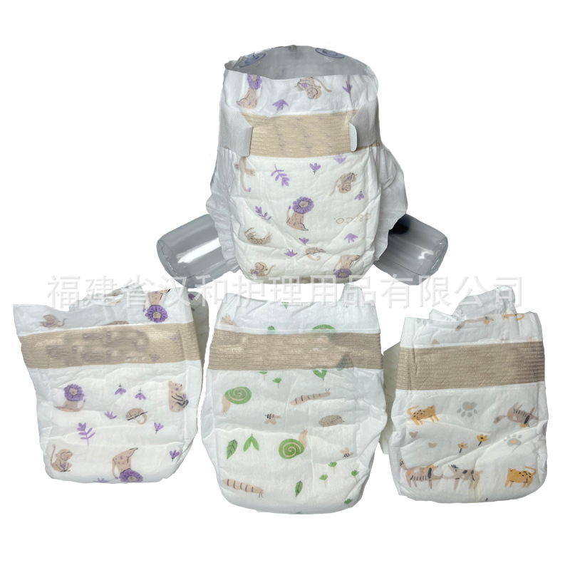 Diaper baby diapers source factory OEM custom LOGO lightweight breathable exportable OME