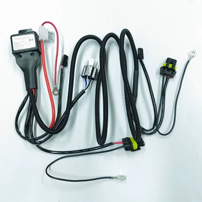 modified wiring harness h4 wire group – Vehicle HID Xenon Lamp