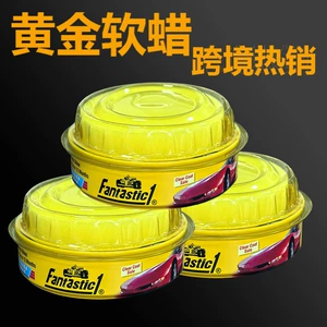 Avtomobil mumu F1 Gold Soft Wax, sarı qutu, cilalama, suya davamlı