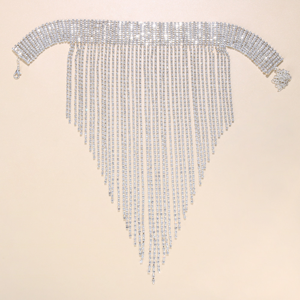 Máscara de borla brillante europea y americana nueva Máscara de cristal de mascarada de estilo étnico máscara facial de suministro transfronterizo