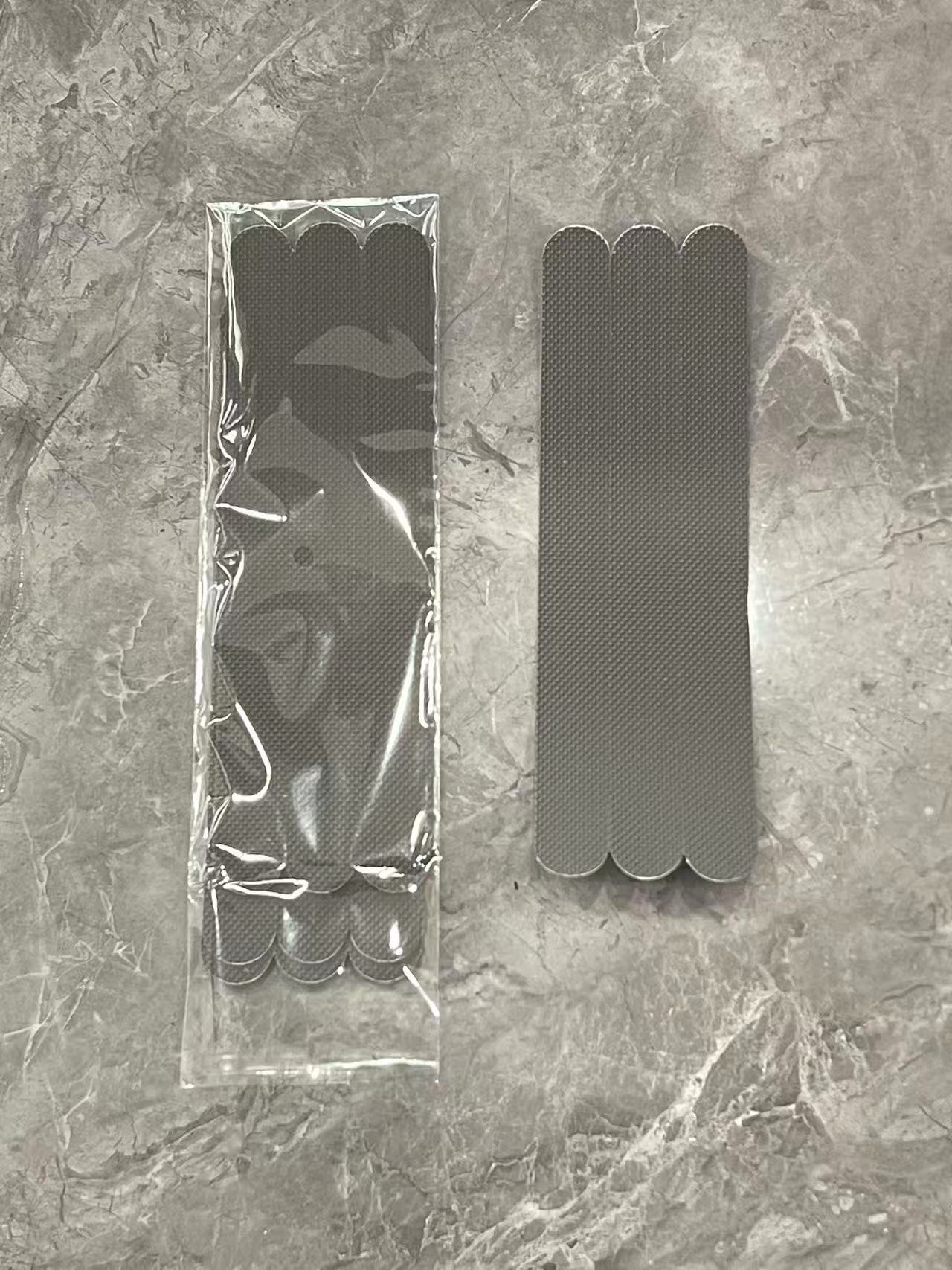 그레이, 체크무늬 2*20cm (6팩)