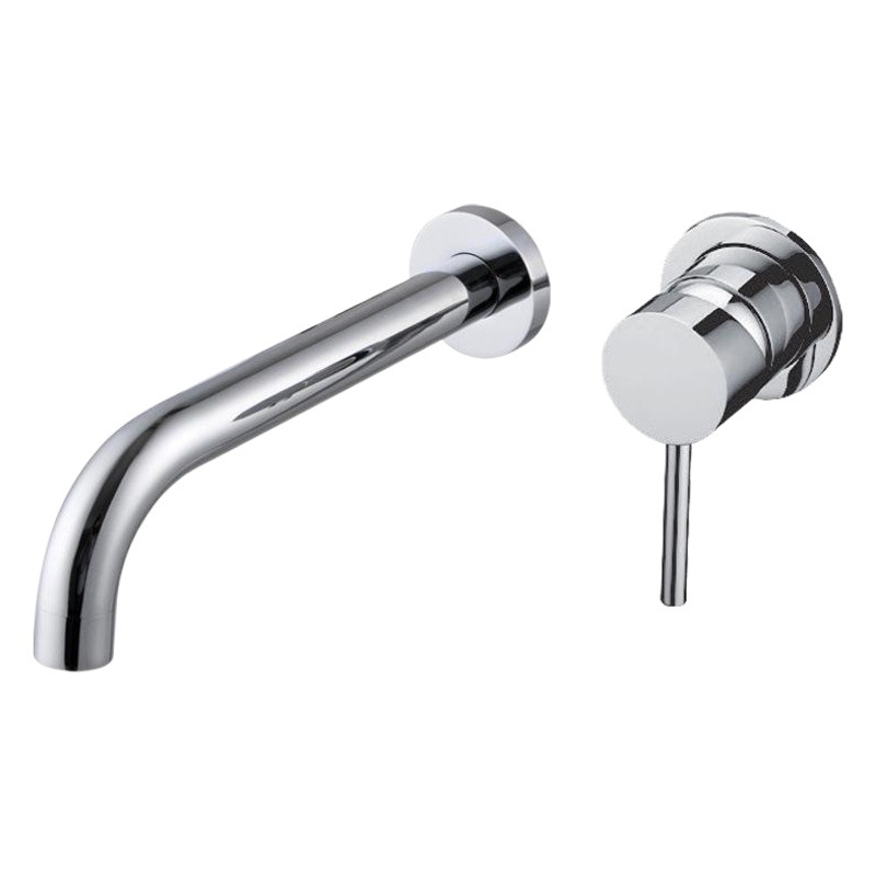 Fábrica transfronteriza de latón grifo de pared giratorio lavabo grifo oculto lavabo grifo al por mayor