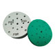 5-inch 6-hole green sandpaper car polishing self-adhesive disc green sandpaper polyester film back velvet polishing green sandpaper
