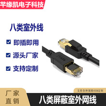 �S��ֱ�� ������⾀ CAT8��������W�����~ 40Gbps 2000Mhz �f��