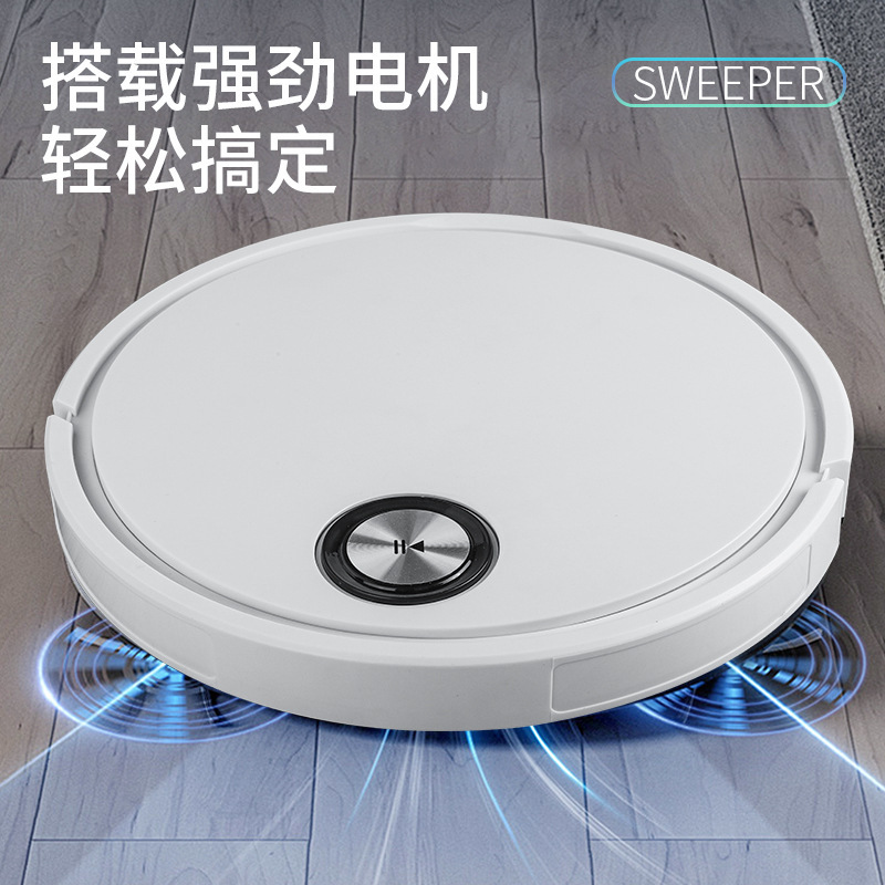 Ultra-Thin Sweeping Machine Cross-Border Intelligent Remote Control Washing, Mopping and Suction Three-In-One Household All-In-One Automatic Sweeping Robot