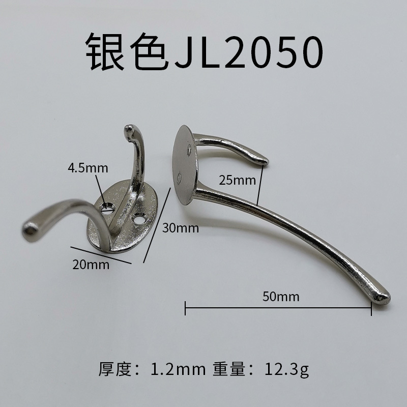 Muebles puerta de cocina trasera gancho pared baño toalla gancho de baño gancho de ropa bronce dorado único