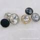 Wholesale Metal Buttons Glass Diamond Colorful Crystal Buckle Diamond Buckle Satellite Diamond Shirt Buckle Clothing Accessories Decorative Hand Sewing