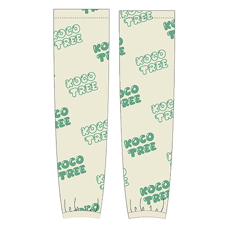 KK árbol para niños manga de hielo protector solar para niños manga de bebé lindo manga de protección de verano anti-UV manga al aire libre