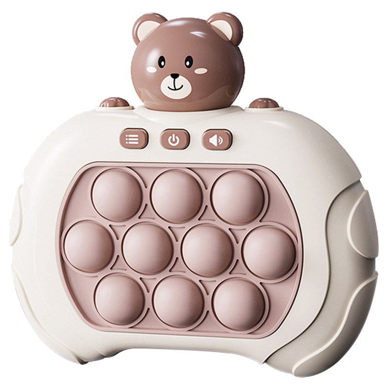 Tiktok mismo estilo máquina de juego de descompresión de música push para niños ratón asesino pionero máquina de juego de rompecabezas de empuje rápido hámster