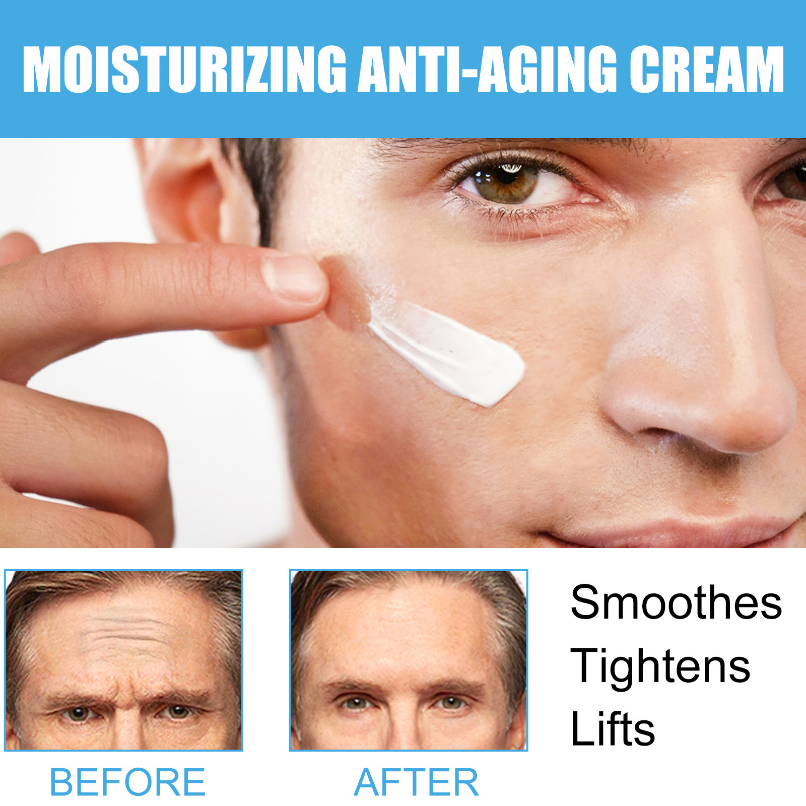 Straffende Anti-Aging-Gesichtscreme für Männer – mildert feine Linien, spendet Feuchtigkeit und hydratisiert_voghion.com