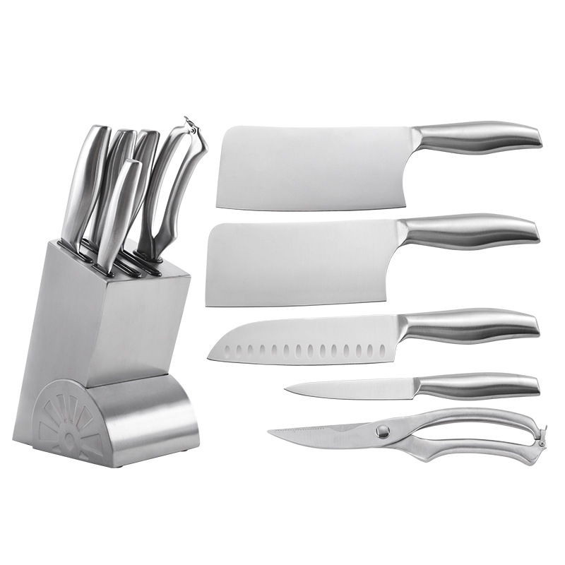 Stainless Steel Knife Set Full Household Kitchen Knife Combination