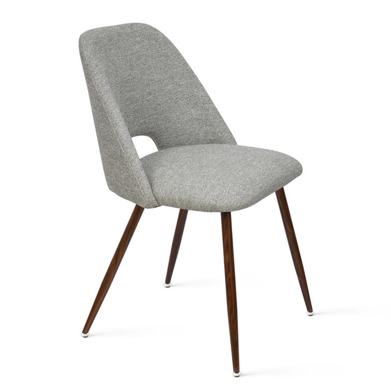 Exportación de sillas de mesa de comedor de Amazon, sillas de respaldo nórdicas simples, sillas de comedor de lujo ligeras y de alto nivel