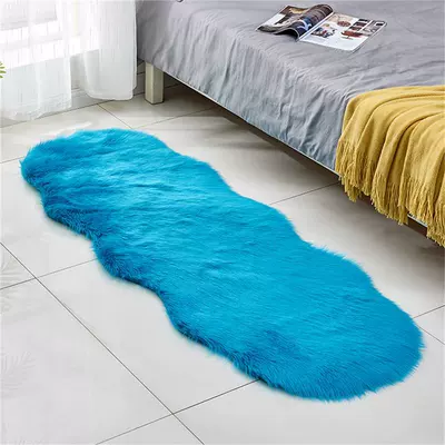 Avtomobil döşəmə paspasları Mat Long Blanket Sofa - dark-blue-60x-90cm-two-round