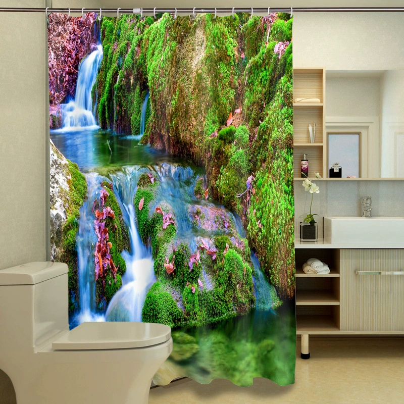 Waterproof curtain, (Cross-border trading)