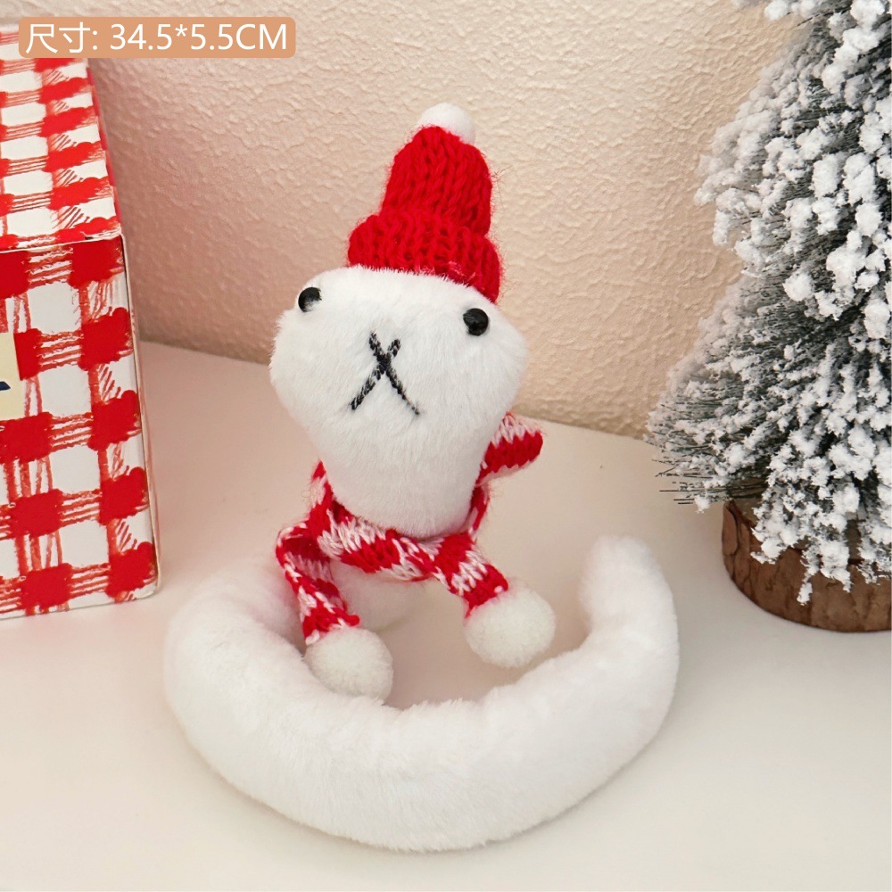 Año de la serpiente encantadora serpiente muñeca de juguete de peluche muñeca creativa extraña mascota al por mayor