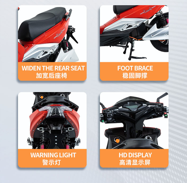 Cross-Border Foreign Trade Electric Scooters, Electric Motorcycles, A9 Electric Motorcycles, Export of Complete Vehicles, Wholesale to Europe and America