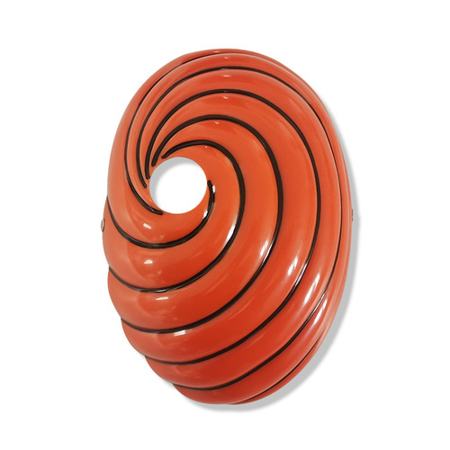 Mask animation peripheral Obito mask Abiban cosplay costume ninja props accessories mask blood wheel eye