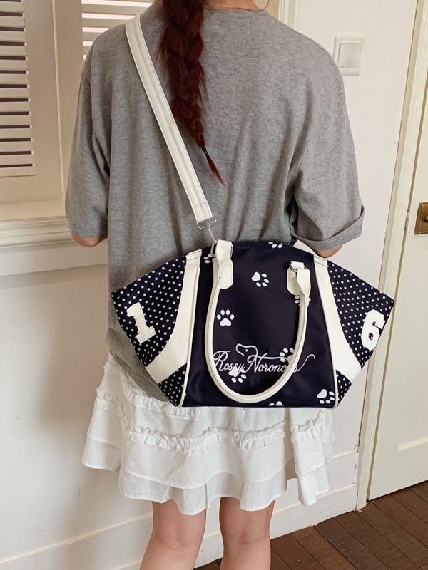 Bolso coreano de gran capacidad para mujeres 2026 nueva moda extranjera de hombro mochila de viaje ocio bolso de mano image 1