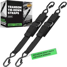 船用拖车带（2 件装）重型 5 厘米 x 1.2 米拖车捆绑带 水上摩托