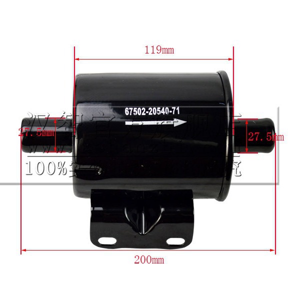 Filtro de retorno de aceite hidráulico para carretillas elevadoras 67502-20540-71 Toyota 7FB Z accesorios para carretillas elevadoras Filtro de retorno de aceite hidráulico