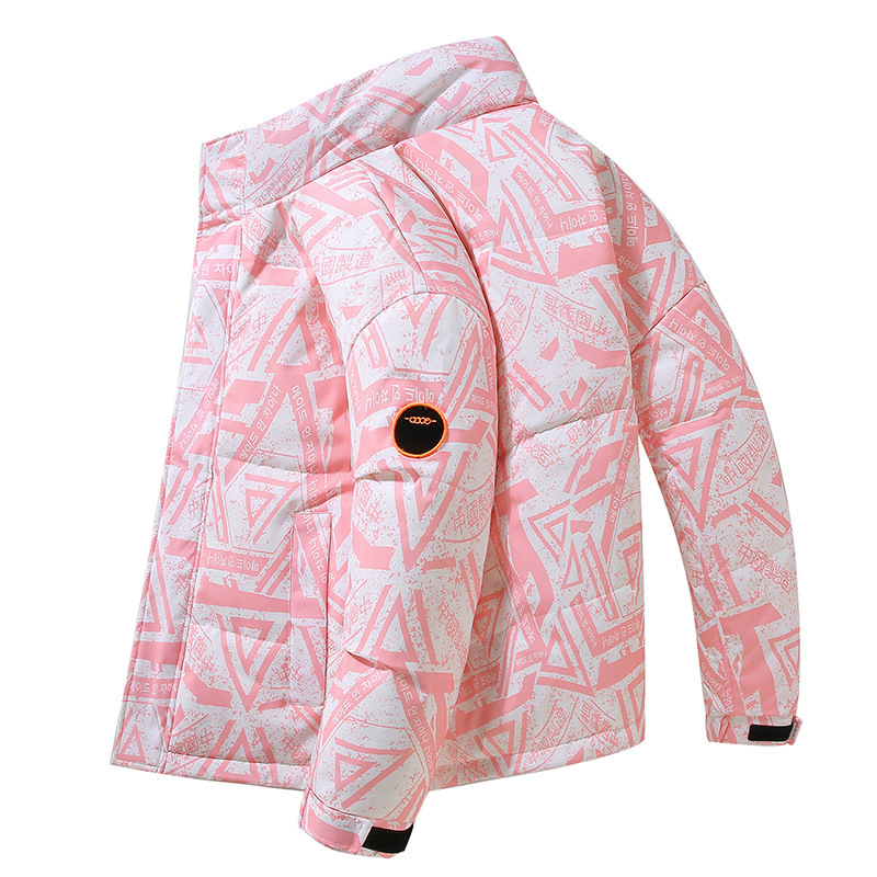 Men's Clothing 2024 new youth men's Silk cotton jacket men's short winter thickened coat student couple trendy_voghion.com