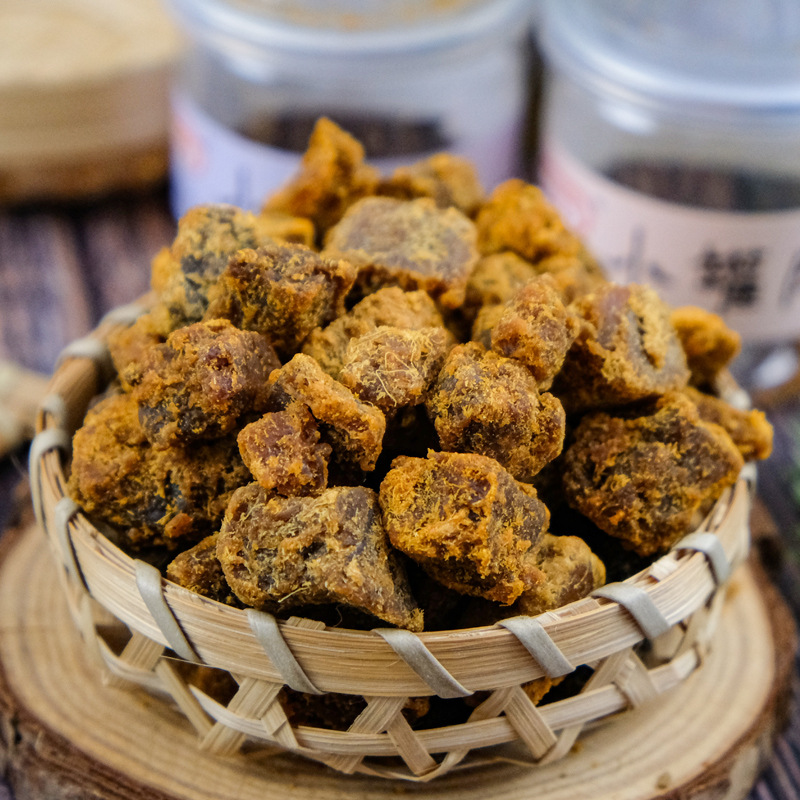 Family Portrait Australian-style pork rice 200g spicy five-spice satay meat rice Fujian pork jerky dried meat snacks