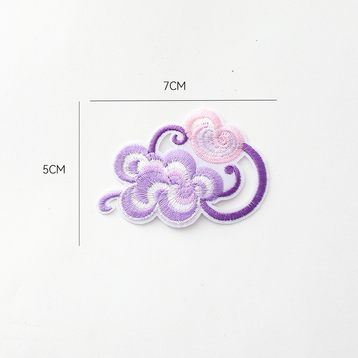 Nuevo bordado chino de siete colores de cordier de mediodía de otoño ornamentos de embalaje floral florista DIY materiales de embalaje floral artesanal