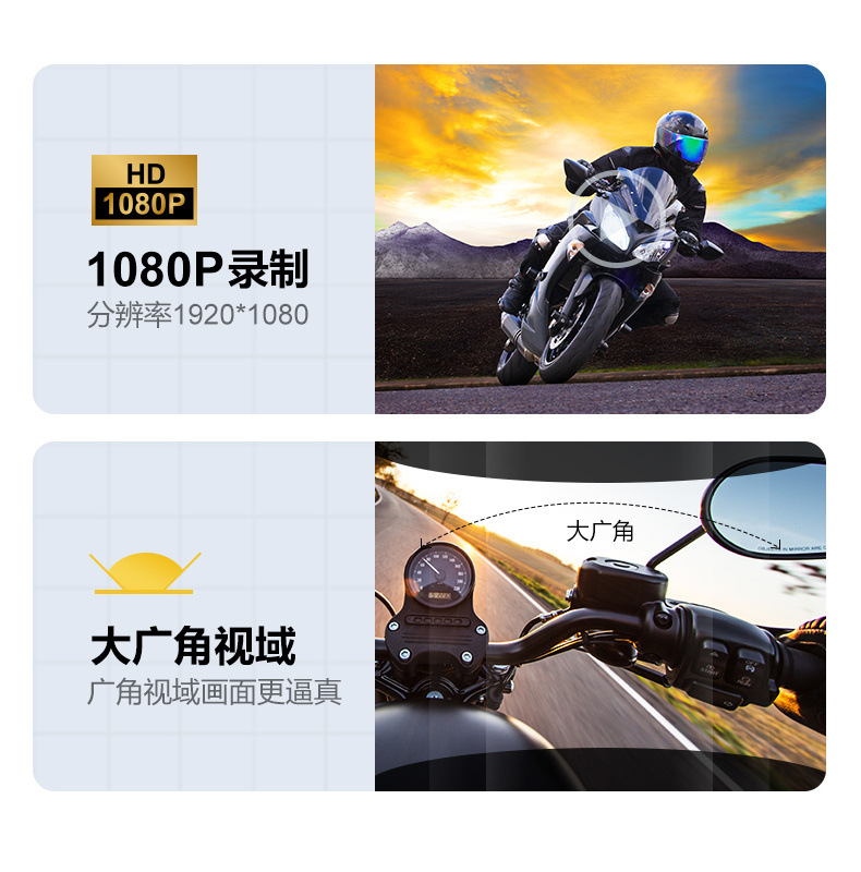 Q28 Helmet Bluetooth Headset Motorcycle Bluetooth Headset Helmet Headset Driving Recorder Hd Video Waterproof