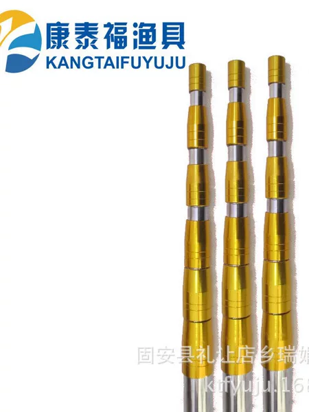 Wholesale stainless steel net-reading Rod ultra-long net-reading rod positioning telescopic measuring rod 3m5 M 7 M 8 M 10 m net-reading Rod
