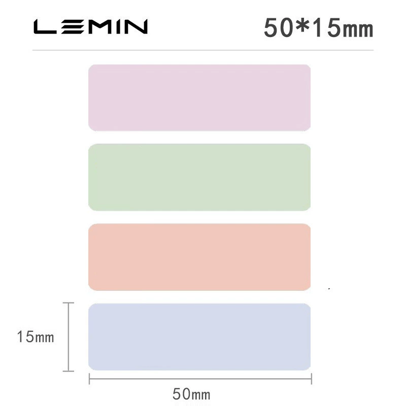 Handheld Label Printer LeMinyun 1S, Bluetooth Portable Thermal, 50×30 mm Support