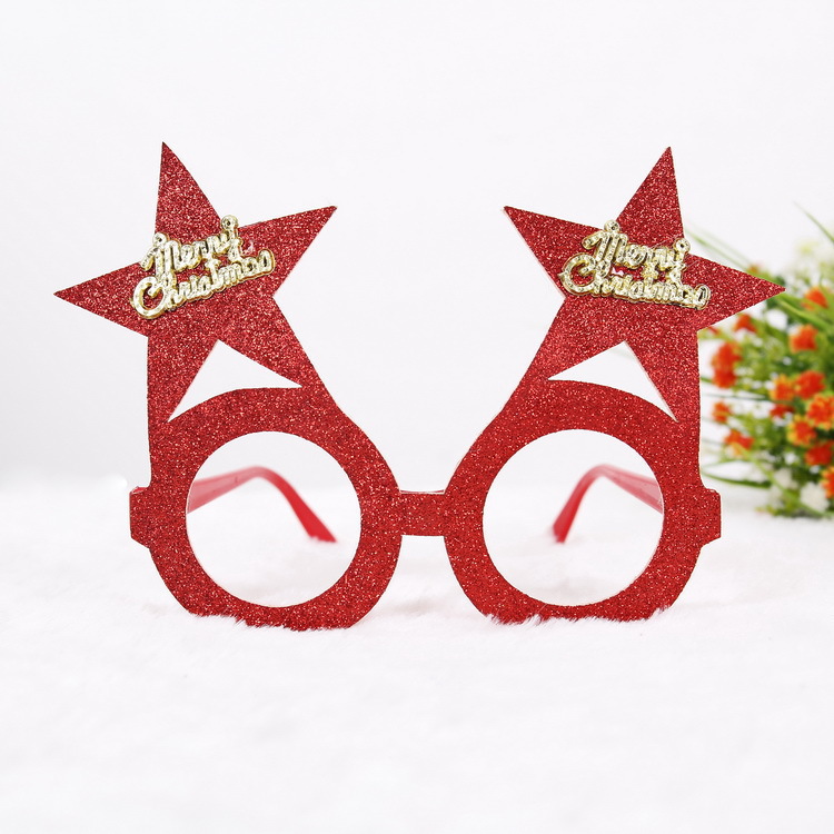 Ensemble de lunettes de décoration de Noël pour adultes et enfants, cadeau créatif pour fête, bandeau, boucle, anneau, chapeau_voghion.com