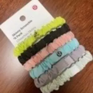 2023 Spring/Summer New Candy-Colored Sweet Lulu Hair Tie for Sports, Yoga, and Fitness (Random Selection)