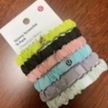 2023 Spring/Summer New Candy-Colored Sweet Lulu Hair Tie for Sports, Yoga, and Fitness (Random Selection)