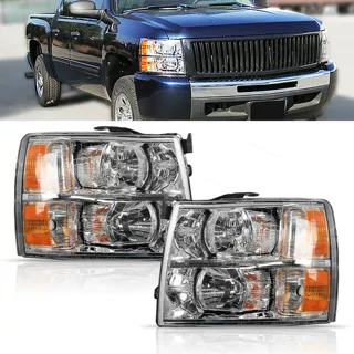 适用07-14款雪佛兰Silverado 1500 2500HD 3500HD 索罗德前照大灯