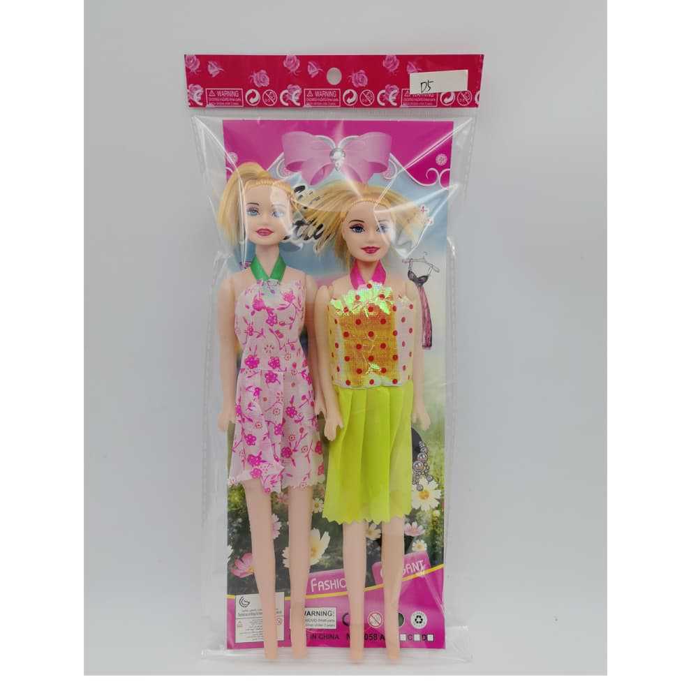 Barato OPP bolsa cartón cartón traje de vestir de muñeca Barbie dulce puesto de juguetes para niñas 2 yuanes al por mayor
