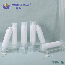 现货化妆品双管瓶包材 乳液精华细喷雾瓶子 双头真空眼霜瓶