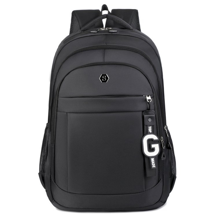 Nueva mochila de negocios para hombres, alta sensación, mochila de hombro simple, bolso de computadora de viaje duradero para estudiantes